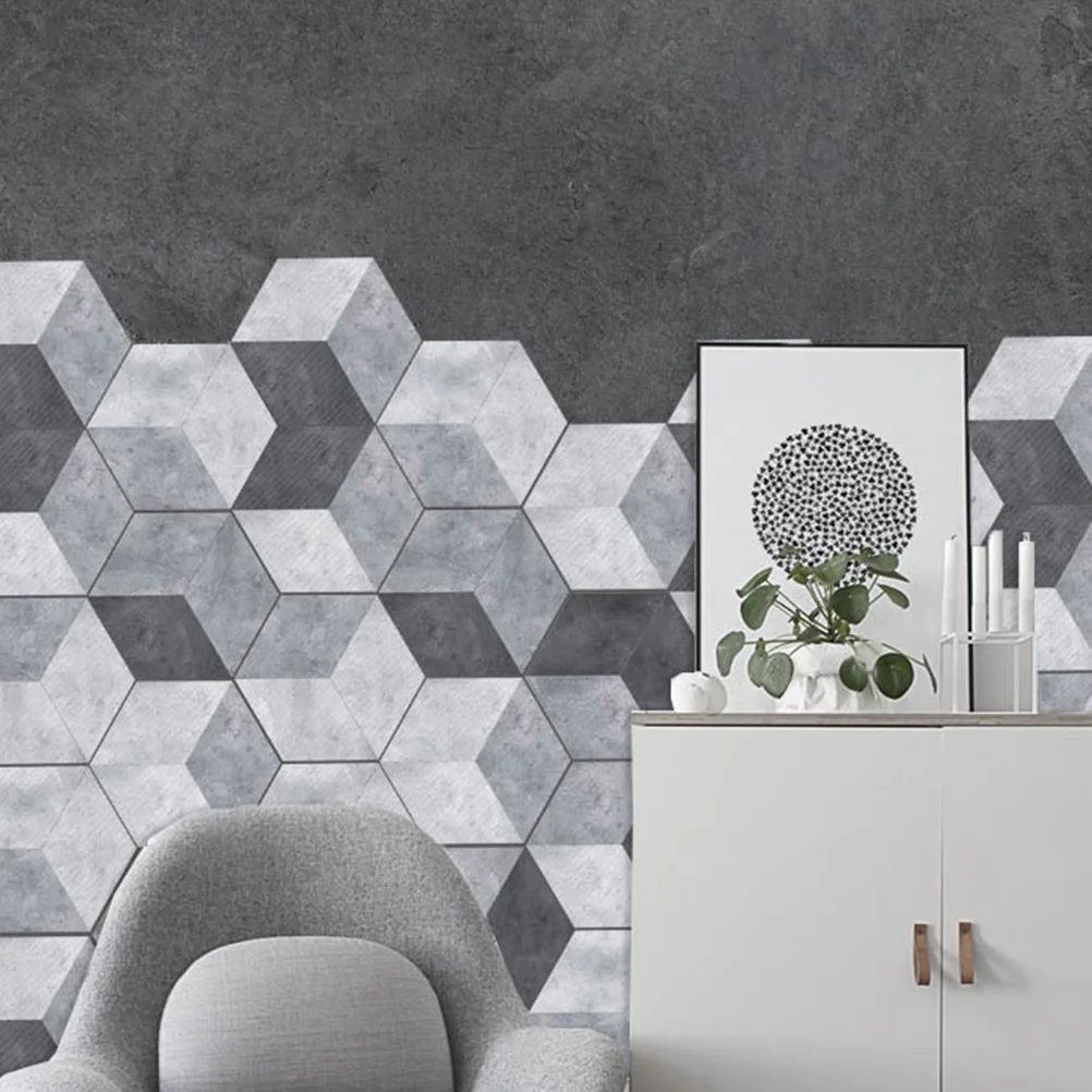 10Pcs Fashionable Hexagonal Floor Stickers Anti-Slip Waterproof PVC Tile Decals for Living Room Bedroom Wall Tile Stickers
10Pcs Fashionable Hexagonal Floor Stickers Anti-Slip Waterproof PVC Tile Decals for Living Room Bedroom Wall Tile Stickers