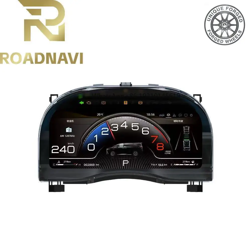 26style BC RoadNavi Car Auto Speedometer for Toyota Alphard 20 Series 30 Upgraded 40 Series Central Control System LCD Instrumen
26style BC RoadNavi Car Auto Speedometer for Toyota Alphard 20 Series 30 Upgraded 40 Series Central Control System LCD Instrumen