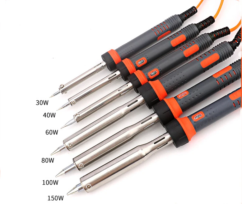 Household External Thermal High Power Soldering Iron 30W40W60W80W100W150W Repair Thermostatic Soldering Irons Soldering Pen
Household External Thermal High Power Soldering Iron 30W40W60W80W100W150W Repair Thermostatic Soldering Irons Soldering Pen