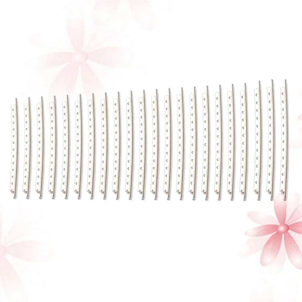 22Pcs 2.4mm Guitar Fret Wire Copper Nickel Alloy 20 10 Mn Fe Manganese Iron Zinc Aluminum Silver Guitar Fret Wire
22Pcs 2.4mm Guitar Fret Wire Copper Nickel Alloy 20 10 Mn Fe Manganese Iron Zinc Aluminum Silver Guitar Fret Wire
