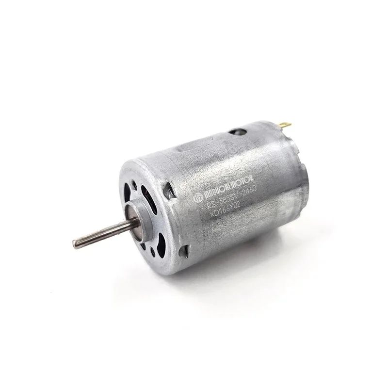Mabuchi RS-385SV-2460 DC MIni Motor 23000RPM High Speed 12-24V Carbon Brush Micro 28mm for DIY Hair Dryer Air Blower
Mabuchi RS-385SV-2460 DC MIni Motor 23000RPM High Speed 12-24V Carbon Brush Micro 28mm for DIY Hair Dryer Air Blower