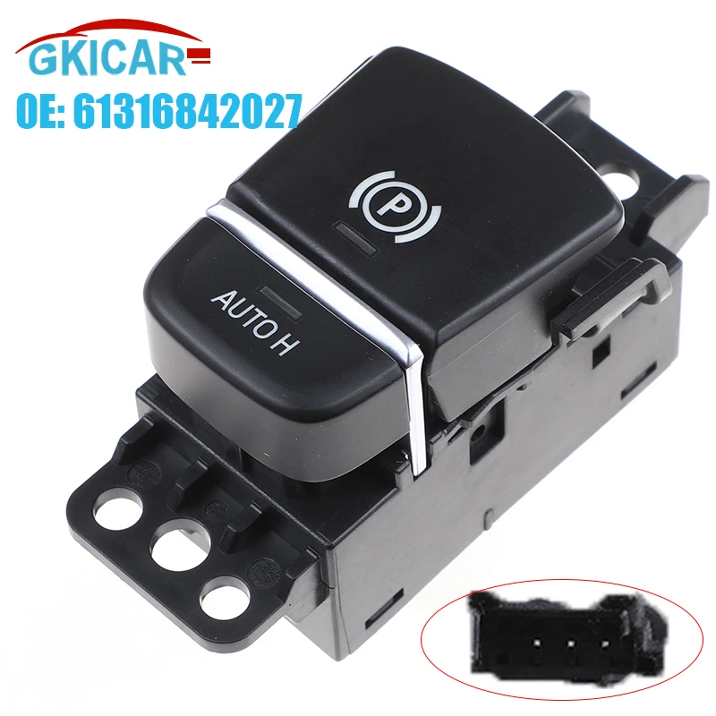 61316842027 3 контакта, электрическая лампа тормоза для парковки BMW 5 Series G30 G31 G32 G83 
61316842027 3 контакта, электрическая лампа тормоза для парковки BMW 5 Series G30 G31 G32 G83