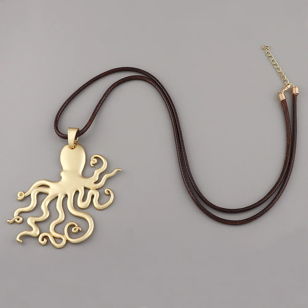 1 x Fashionable Tribal Octopus Pendant Necklace For Women, Boho Sweater Chain, Personalized Gift Necklace,Daily Wear
1 x Fashionable Tribal Octopus Pendant Necklace For Women, Boho Sweater Chain, Personalized Gift Necklace,Daily Wear