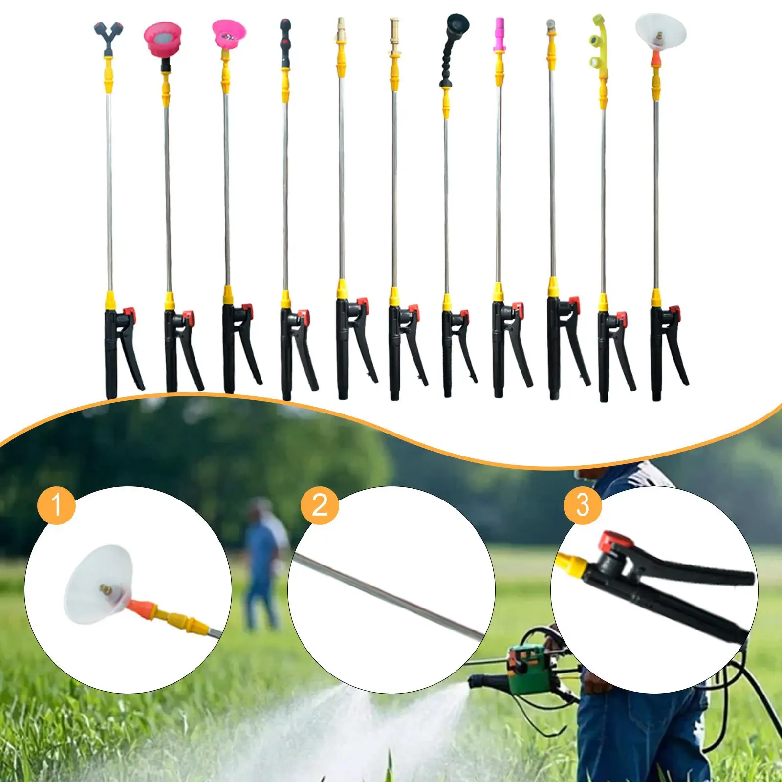 Extendable Retractable Sprayer Rod 70 130cm Adjustable Garden Watering Wand for Outdoor Plants Shrubs Cleaning Extension Tool
Extendable Retractable Sprayer Rod 70 130cm Adjustable Garden Watering Wand for Outdoor Plants Shrubs Cleaning Extension Tool