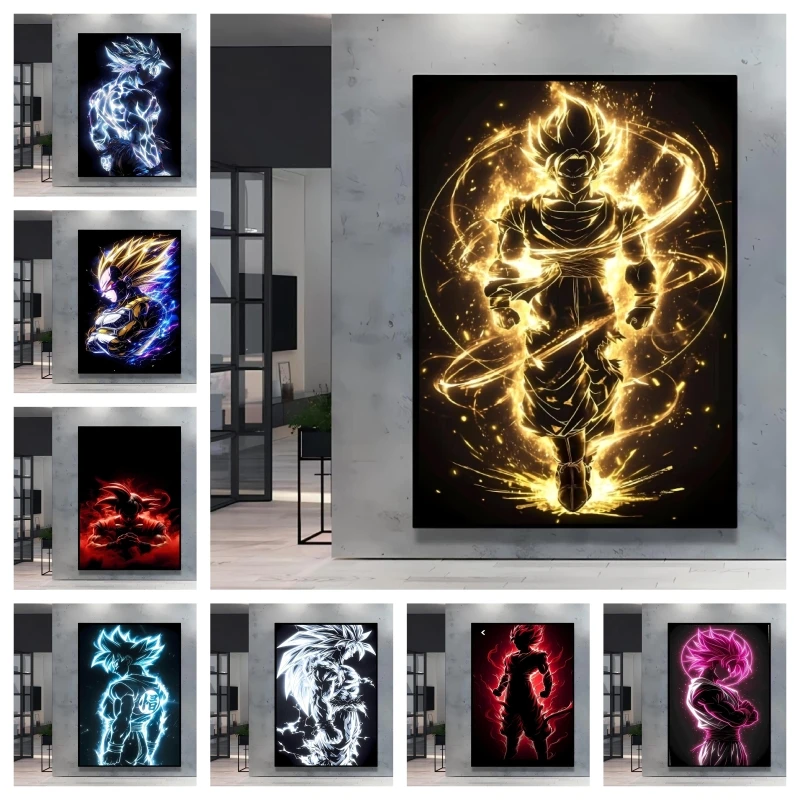 Canvas Artwork Painting Dragon Ball Poster Goku Vegeta Home Spray Printing Decor Gifts Decorative Picture Wall Decoration Gifts
Canvas Artwork Painting Dragon Ball Poster Goku Vegeta Home Spray Printing Decor Gifts Decorative Picture Wall Decoration Gifts
