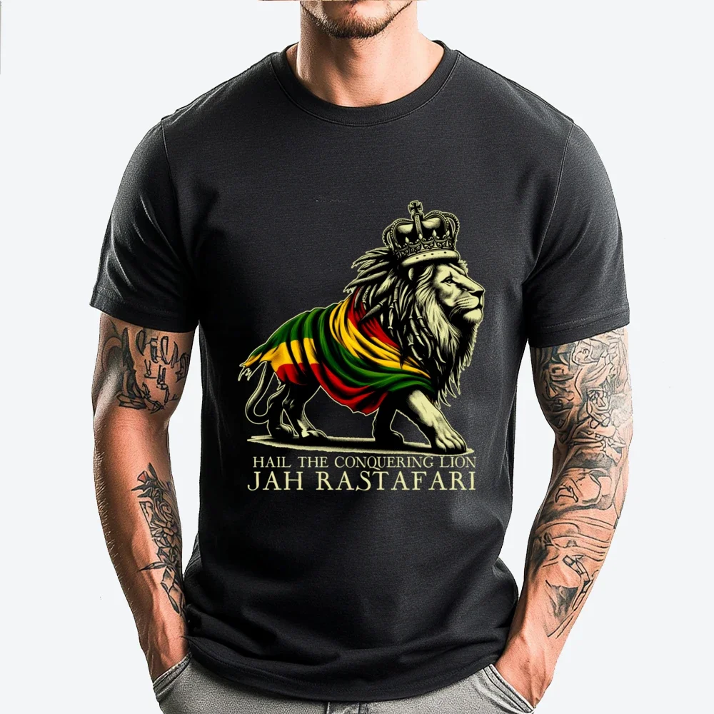 Summer Hit Cheer Lion Rastatu T-shirt Men's Limited Edition Special T-shirt Everyday Casual 3D Printed Unisex Breathable Top
Summer Hit Cheer Lion Rastatu T-shirt Men's Limited Edition Special T-shirt Everyday Casual 3D Printed Unisex Breathable Top
