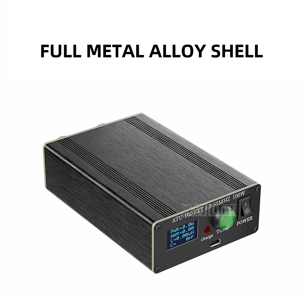 ATU-100Pro Automatic Antenna Tuner – 0.96" OLED Screen, 120W, Universal, with Housing
ATU-100Pro Automatic Antenna Tuner – 0.96" OLED Screen, 120W, Universal, with Housing