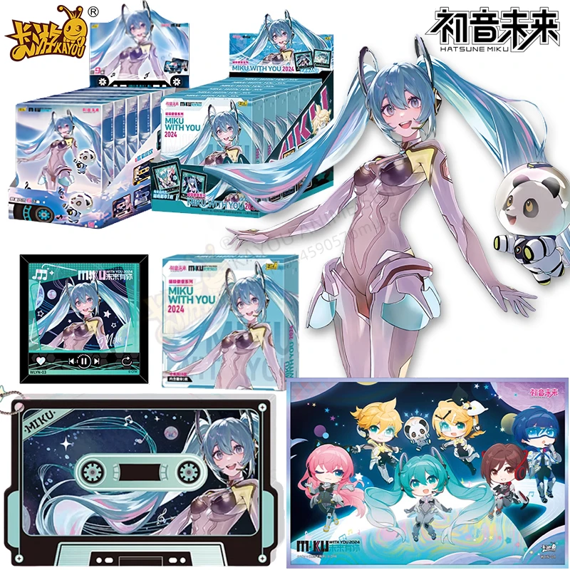 KAYOU Hatsune Miku's 2024, концертная серия, акриловая подвеска, цветная бумага, коллекционные карты, аниме, периферийные игрушки, флэш-карта, подарки
KAYOU Hatsune Miku's 2024, концертная серия, акриловая подвеска, цветная бумага, коллекционные карты, аниме, периферийные игрушки, флэш-карта, подарки