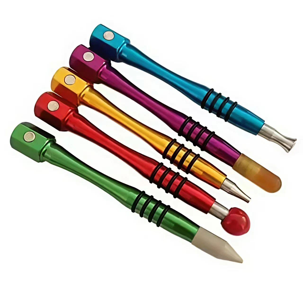 Paintless Dent Repair Tool 5Pcs Aluminum Alloy Dent Removal Pen With M5 Tips Auto Body Tap Down Tools
Paintless Dent Repair Tool 5Pcs Aluminum Alloy Dent Removal Pen With M5 Tips Auto Body Tap Down Tools