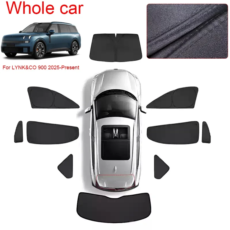 Car Blackout Privacy Window Shades Auto Anti-UV Heat Insulation Protect Cover For LYNK&CO 900 2025-Present Interior Accessory
Car Blackout Privacy Window Shades Auto Anti-UV Heat Insulation Protect Cover For LYNK&CO 900 2025-Present Interior Accessory