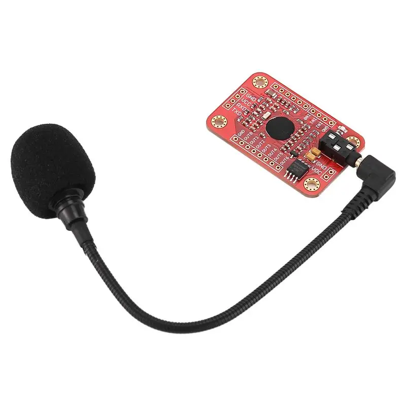 [EYEL!NEW!】 Voice Recognition Module V3 Speed Recognition Compatible With Ard For Arduino Support 80 Kinds Of Voice Sound Board
[EYEL!NEW!】 Voice Recognition Module V3 Speed Recognition Compatible With Ard For Arduino Support 80 Kinds Of Voice Sound Board
