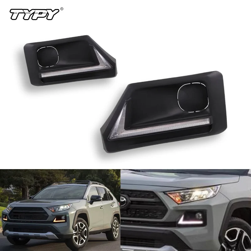 TYPY LED Turn Signal DRL Daytime Running Light Fog Lamp Kit For RAV4 2019
TYPY LED Turn Signal DRL Daytime Running Light Fog Lamp Kit For RAV4 2019