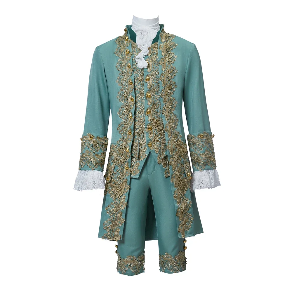Mens 18th Century Victorian Gentleman Elegant Costume Aristocrat Cosplay Medieval Royal Men Court Costume Victorian Men's Outfit
Mens 18th Century Victorian Gentleman Elegant Costume Aristocrat Cosplay Medieval Royal Men Court Costume Victorian Men's Outfit