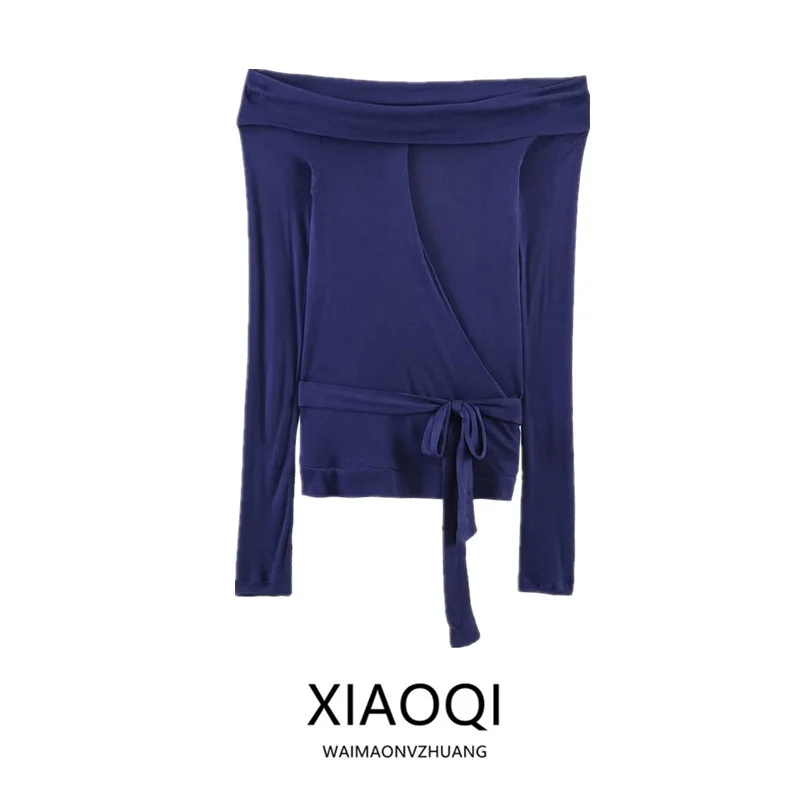 Elegant Long Sleeve Knitwear Knot Design New Summer Women's Fashion Knot Decorated Knitted Sweater
Elegant Long Sleeve Knitwear Knot Design New Summer Women's Fashion Knot Decorated Knitted Sweater