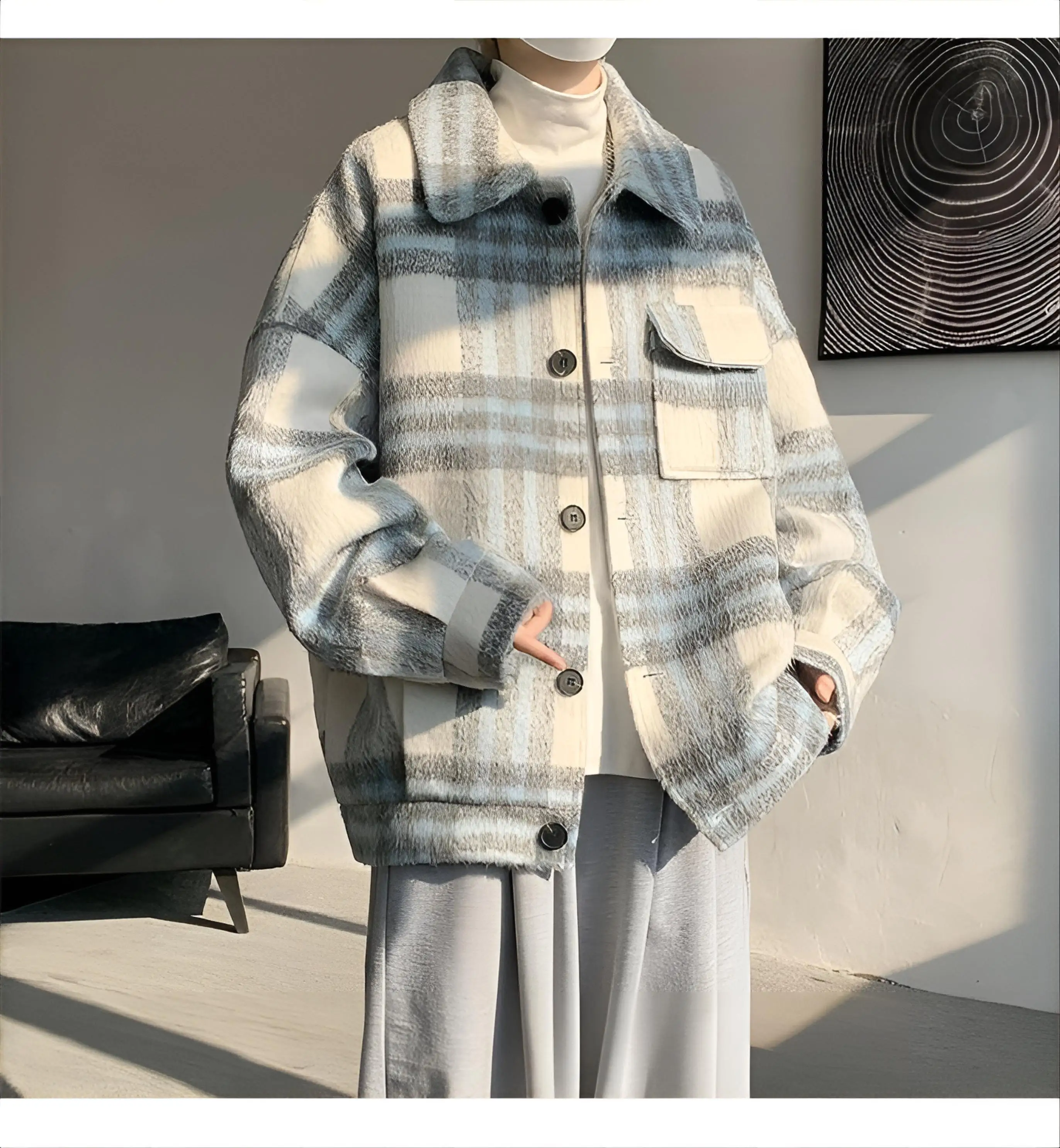 Мужская куртка из шерстяной смеси, зеленая, для боулинга, игры в пинбол, для спорта, отдыха, соревнований, активного движения и динамичных занятий
Мужская куртка из шерстяной смеси, зеленая, для боулинга, игры в пинбол, для спорта, отдыха, соревнований, активного движения и динамичных занятий