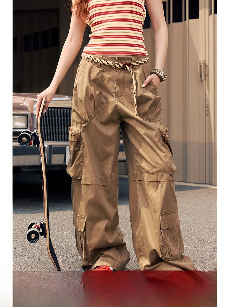 BeerBro Loose Street Sle дышащие легкие ретро многоэтажные широкие повседневные рабочие брюки женские хлопковые нейлоновые спандекс
BeerBro Loose Street Sle дышащие легкие ретро многоэтажные широкие повседневные рабочие брюки женские хлопковые нейлоновые спандекс