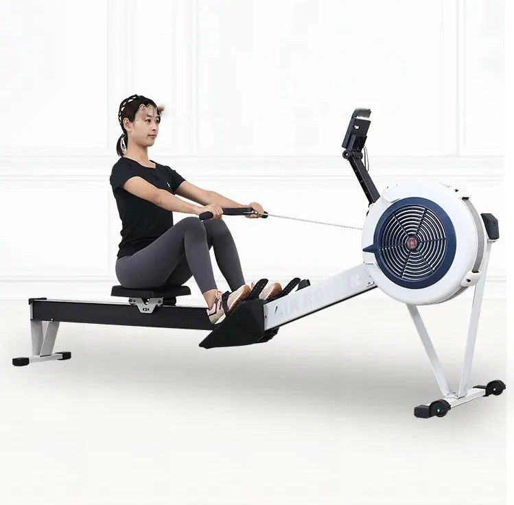 High Quality Gym Equipment Single Scull Wind Resistance Folding Rowing Machine
High Quality Gym Equipment Single Scull Wind Resistance Folding Rowing Machine