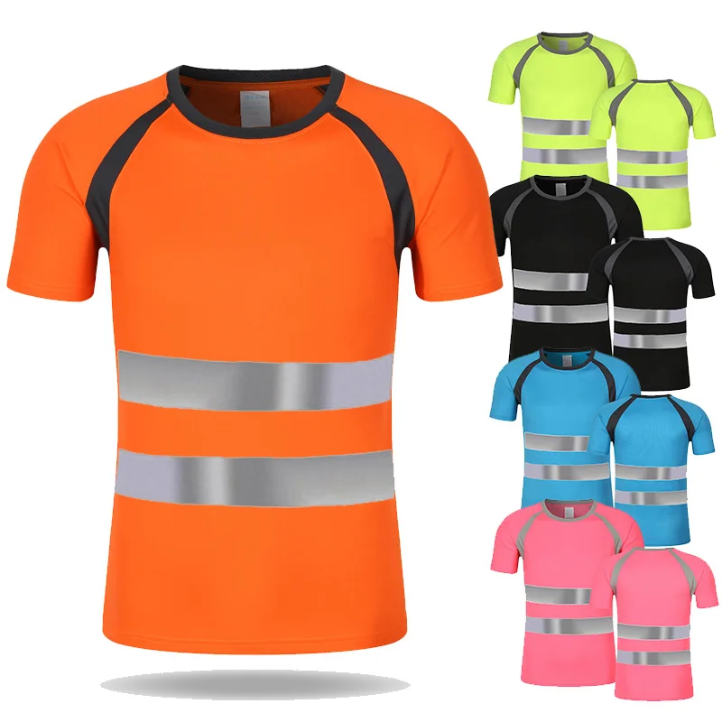 Reflective Safey Shirt Hi Vis Short-sleeved High Visibility Workwear Quick-drying Size S-6XL
Reflective Safey Shirt Hi Vis Short-sleeved High Visibility Workwear Quick-drying Size S-6XL