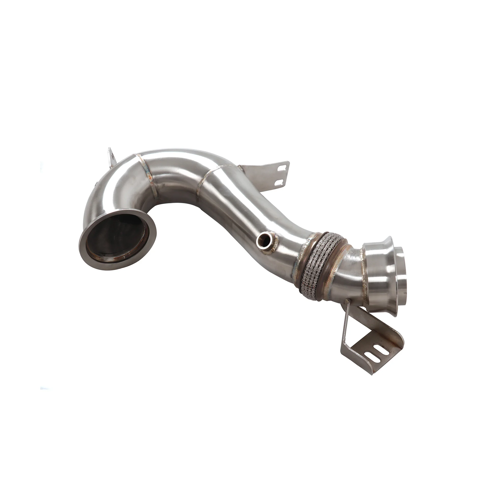 YT 304 Stainless Steel Straight-Through Downpipe with Brushed Finish Exhaust Pipes for Mercedes-Benz GT50 3.0T
YT 304 Stainless Steel Straight-Through Downpipe with Brushed Finish Exhaust Pipes for Mercedes-Benz GT50 3.0T