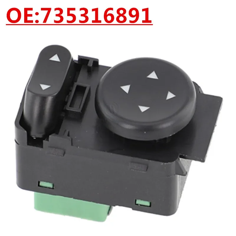 New OE:735316891 Suitable For Fiat Auto Parts Reverse Mirror Adjustment Switch Rear View Mirror Switch
New OE:735316891 Suitable For Fiat Auto Parts Reverse Mirror Adjustment Switch Rear View Mirror Switch