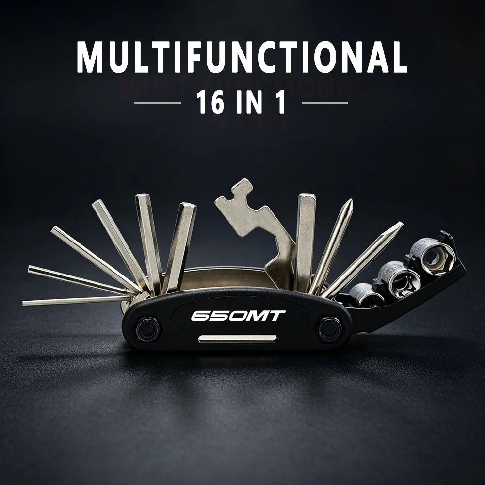 Socket Wrench Portable Multifunction Screwdriver Multi Repair Tool Set Motorcycle Mountain Bike For CFMOTO 650MT MT650 MT 650 MT
Socket Wrench Portable Multifunction Screwdriver Multi Repair Tool Set Motorcycle Mountain Bike For CFMOTO 650MT MT650 MT 650 MT