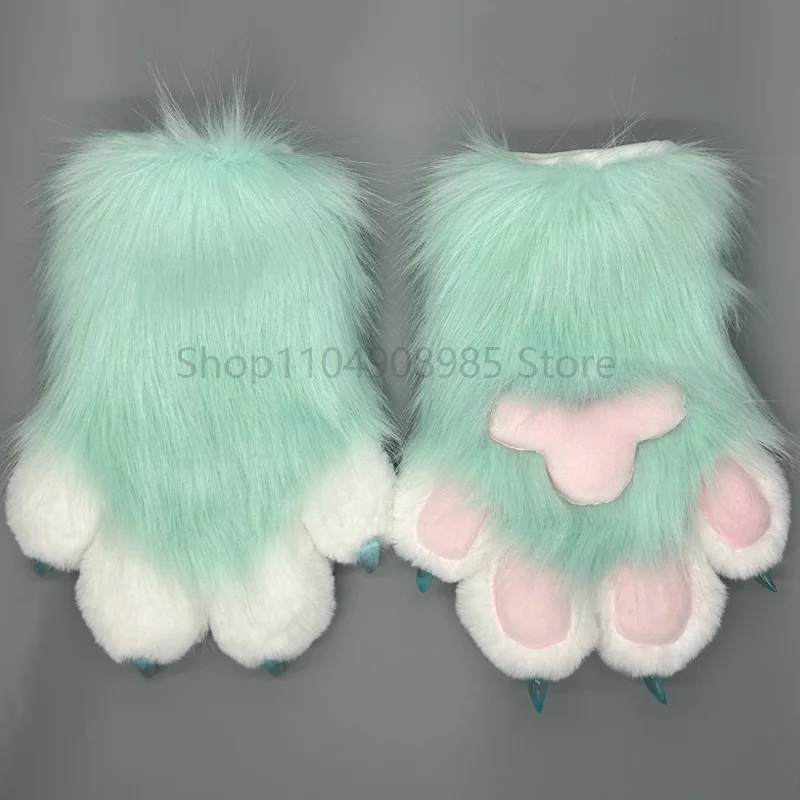 Fursuit Paw Gloves Furry Claw Gloves Built-in Whistle Decompression Toys Costume Party Accessories for Adult
Fursuit Paw Gloves Furry Claw Gloves Built-in Whistle Decompression Toys Costume Party Accessories for Adult