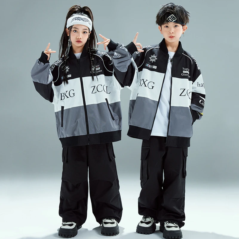 Boys Girls Hip Hop Dance Clothes Children'S Jazz Dance Costume Street Wear Kids Baseball Suits Ballroom Dance Outfit SL11369
Boys Girls Hip Hop Dance Clothes Children'S Jazz Dance Costume Street Wear Kids Baseball Suits Ballroom Dance Outfit SL11369