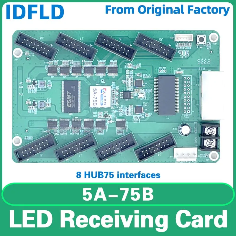 Colorlight 5A-75B Receiving Card Video Wall Controller Outdoor Indoor LED Display Screen RGB Matrix HBU75 Full Color Module
Colorlight 5A-75B Receiving Card Video Wall Controller Outdoor Indoor LED Display Screen RGB Matrix HBU75 Full Color Module