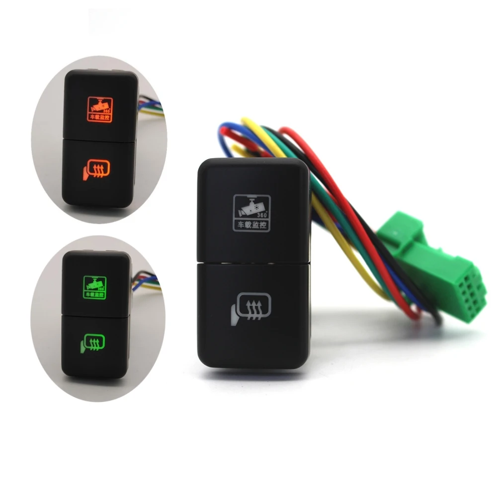 For Toyota LAND CRUISER PRADO 120 Car Dual Switch Camera Recorder Monitor Rearview Mirror Heating Retrofit Switch with Wire
For Toyota LAND CRUISER PRADO 120 Car Dual Switch Camera Recorder Monitor Rearview Mirror Heating Retrofit Switch with Wire