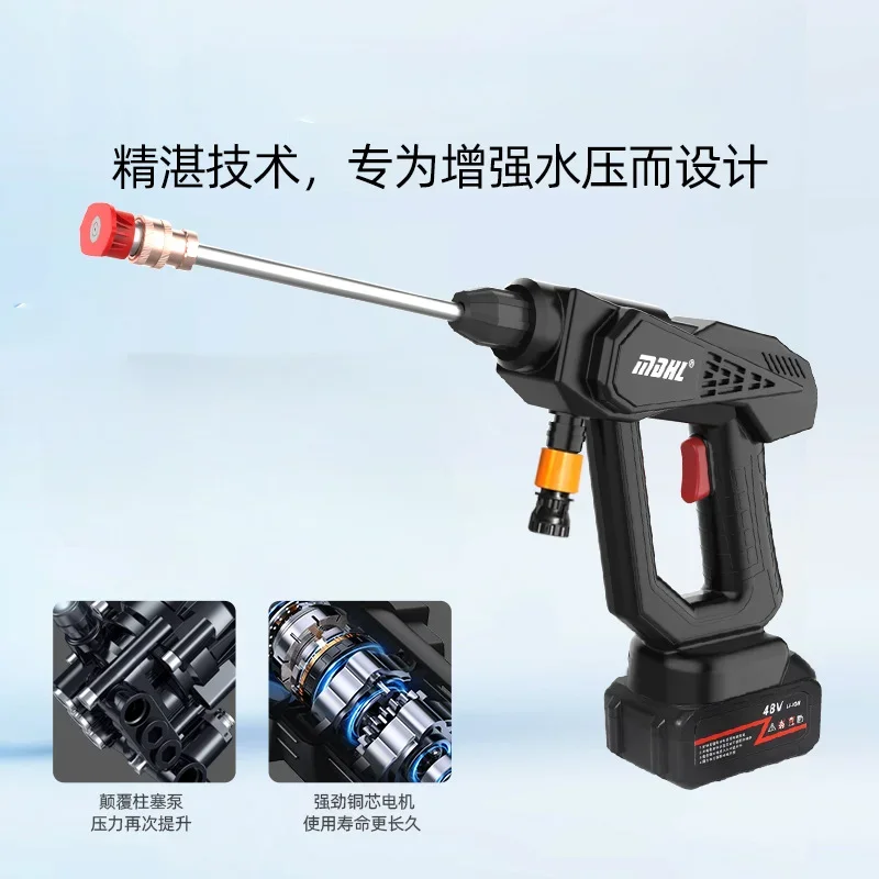 Durable Portable Wireless High Voltage Household Electric Car Wash Machine Watering Water Gun Lithium Battery Charging Car Wash
Durable Portable Wireless High Voltage Household Electric Car Wash Machine Watering Water Gun Lithium Battery Charging Car Wash
