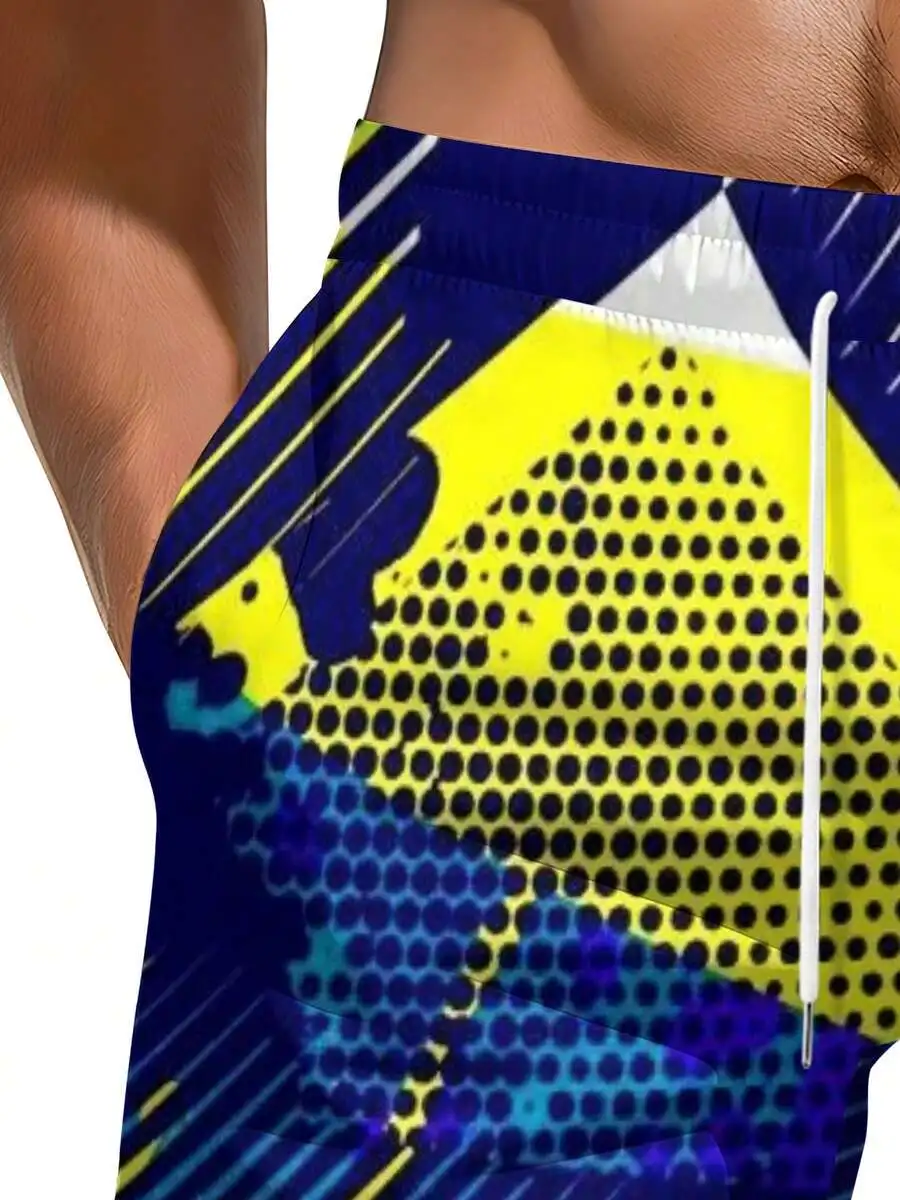 Mens Abstract Geometric 3D Printed Beach Pants Pop Art Pattern Casual Summer Shorts
Mens Abstract Geometric 3D Printed Beach Pants Pop Art Pattern Casual Summer Shorts