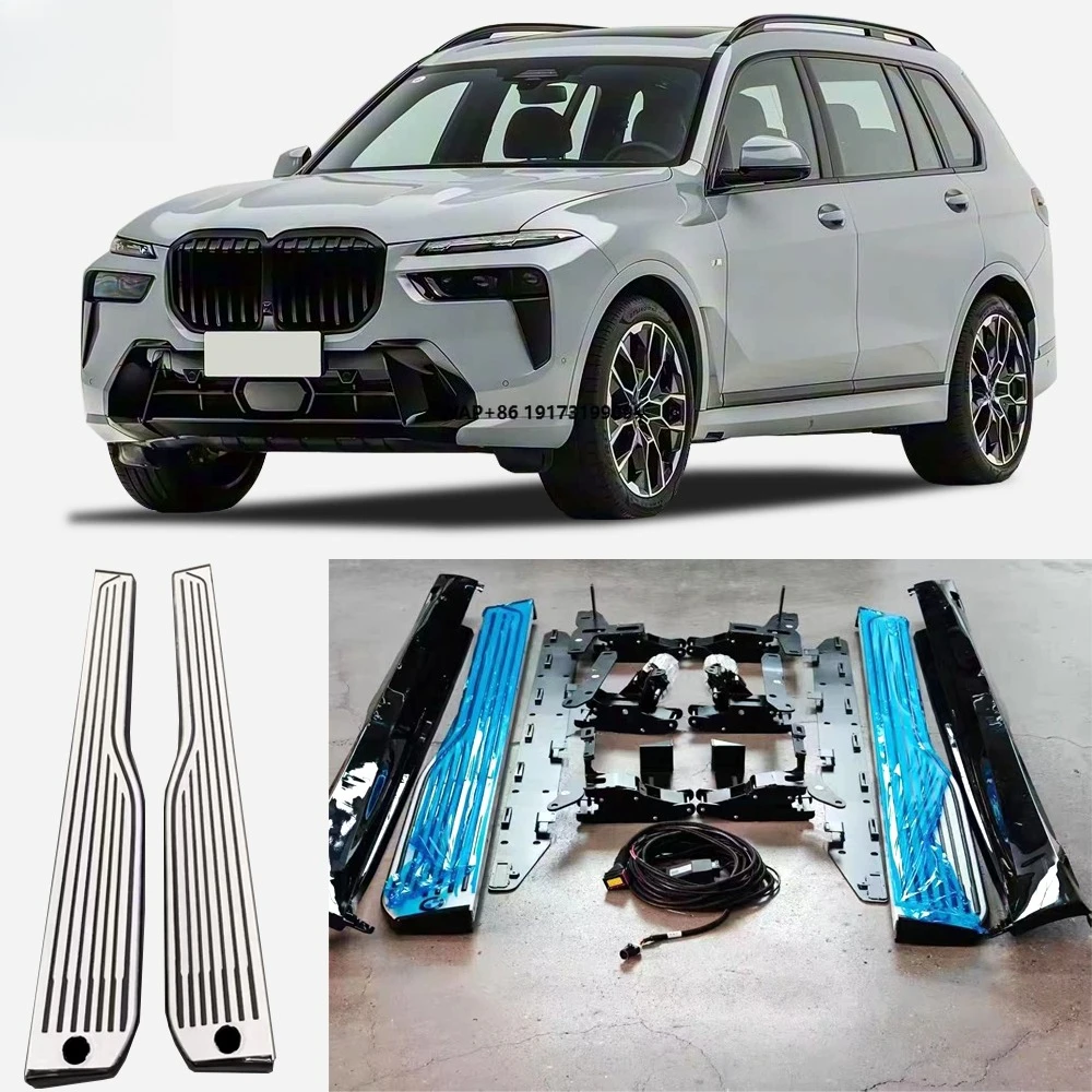17+FOR X5/X7 (G18/G07) 12.5cm Wide Electric Side Steps Style 6 Brackets Side Skirts IP67 Waterproof Anti-collision 300kg
17+FOR X5/X7 (G18/G07) 12.5cm Wide Electric Side Steps Style 6 Brackets Side Skirts IP67 Waterproof Anti-collision 300kg