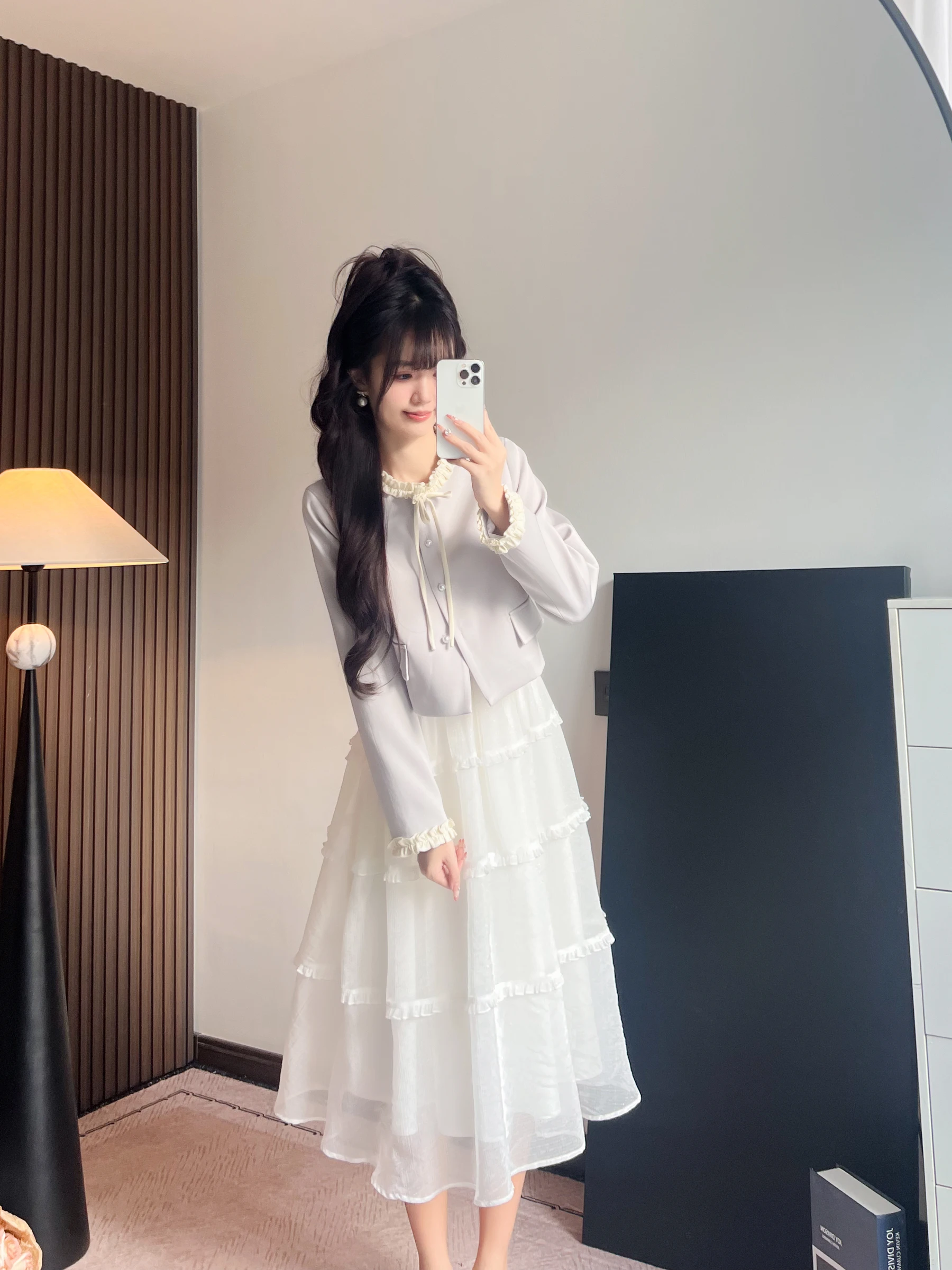 Huazaki Deer Original Small Fraance Sle Purple High Waist Sweeti Outerwear Spring Autumn Long Sve Button Decorated S...
Huazaki Deer Original Small Fraance Sle Purple High Waist Sweeti Outerwear Spring Autumn Long Sve Button Decorated S...