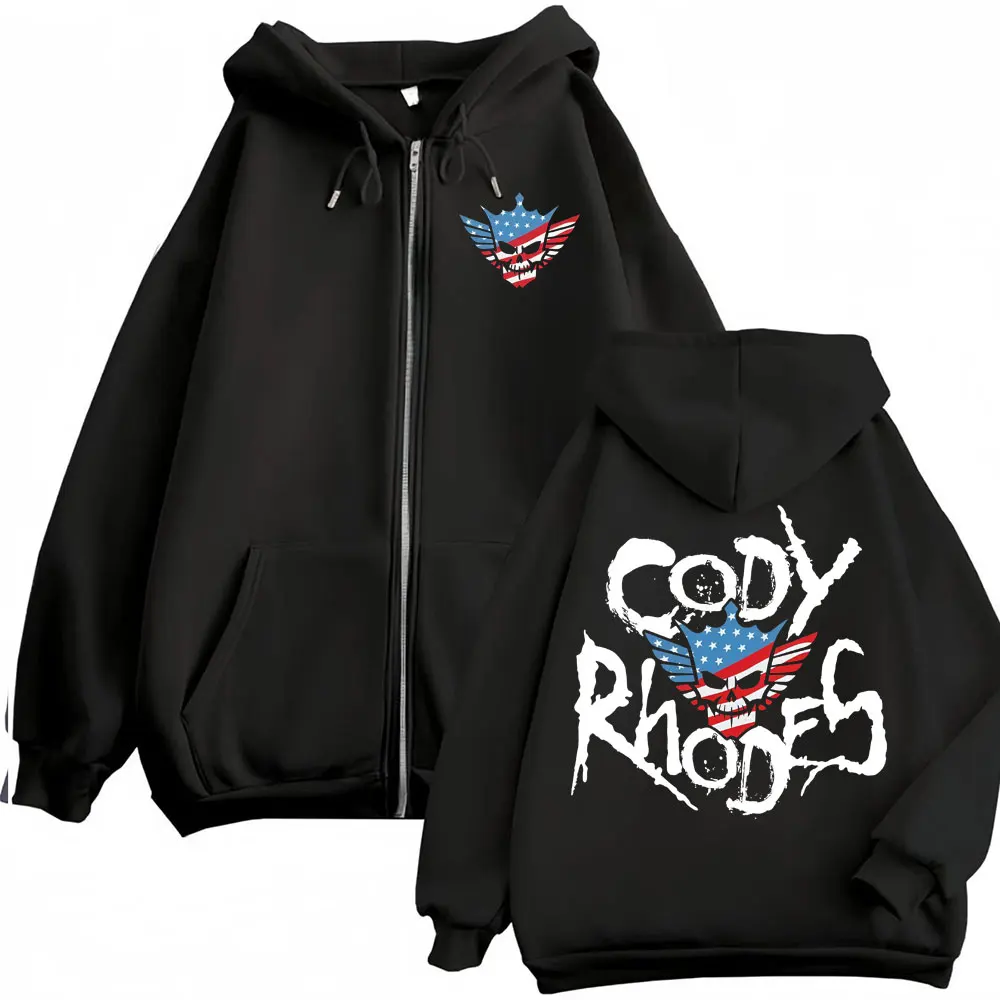 Cody Rhodes American Nightmare Logo Zipper Hoodies Men Women Fashion Gothic Jacket Sweatshirts Fleece Casual Zip Up Hoodie Coats
Cody Rhodes American Nightmare Logo Zipper Hoodies Men Women Fashion Gothic Jacket Sweatshirts Fleece Casual Zip Up Hoodie Coats