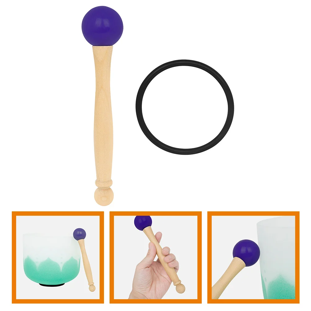 1 Set Crystal Bowl Mallets Music Bowl Wooden Stick Knocking Stick With Rubber Ring Yoga Singing Stick Hammer Hammered Chakra
1 Set Crystal Bowl Mallets Music Bowl Wooden Stick Knocking Stick With Rubber Ring Yoga Singing Stick Hammer Hammered Chakra