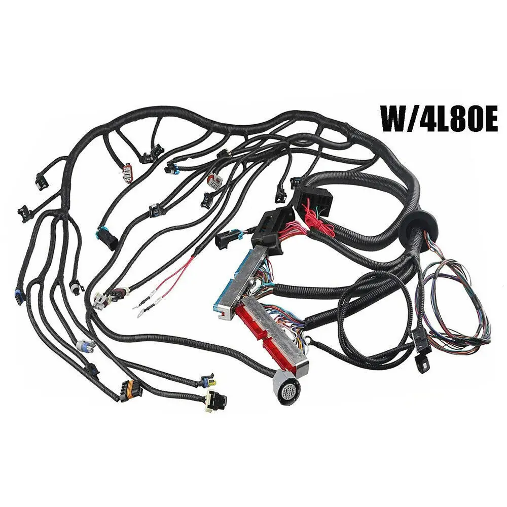 LS 4L80E Wiring Harness Stand Alone For DBW 4.8 5.3 6.0 97-04 TH350 Transmission
LS 4L80E Wiring Harness Stand Alone For DBW 4.8 5.3 6.0 97-04 TH350 Transmission