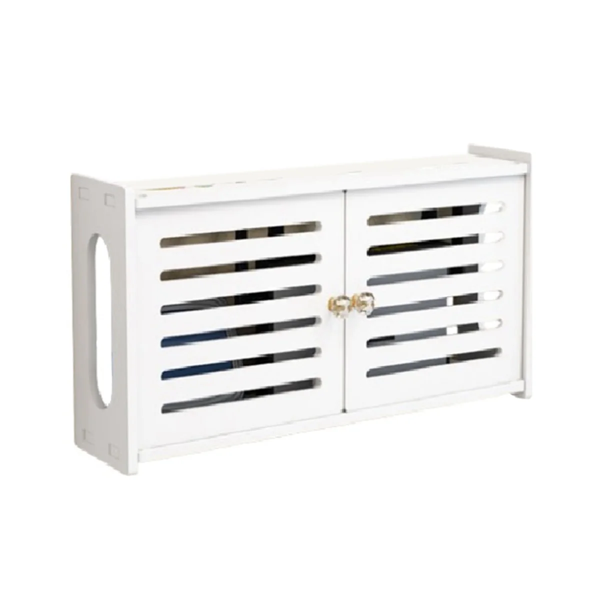 T06C-Wall Mounted Wireless Router Rack Living Room Wall-Mounted WiFi Storage Box Cable Power Bracket Storage Organizer Holder
T06C-Wall Mounted Wireless Router Rack Living Room Wall-Mounted WiFi Storage Box Cable Power Bracket Storage Organizer Holder