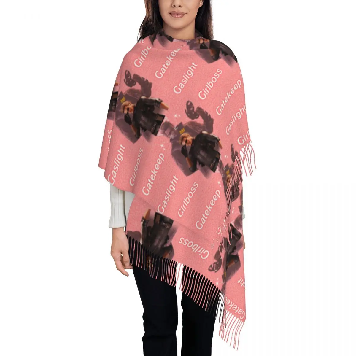 Wesker Gaslight Gatekeep Girlboss Scarf Tassel Scarves for Women Soft Warm Shawls and Wraps Large Fall Winter Shawl Wrap
Wesker Gaslight Gatekeep Girlboss Scarf Tassel Scarves for Women Soft Warm Shawls and Wraps Large Fall Winter Shawl Wrap