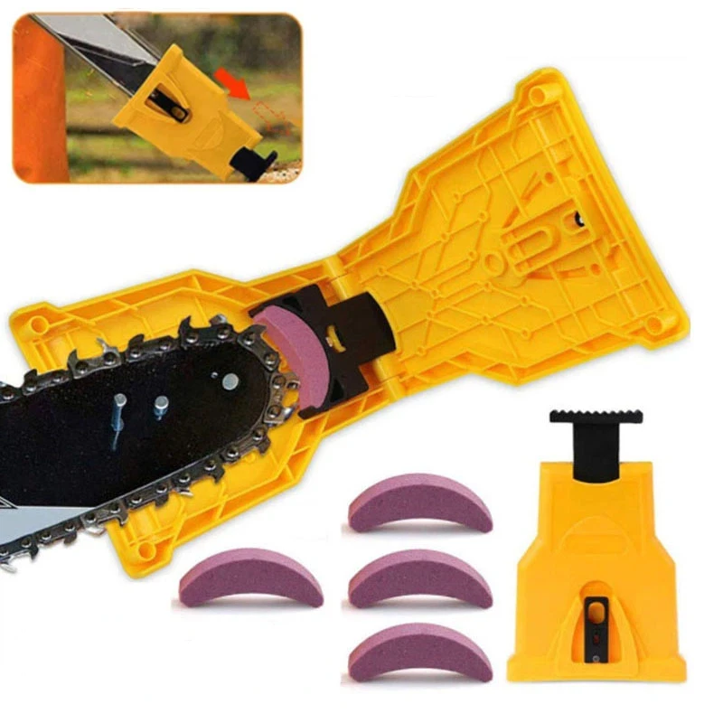 Portable Chainsaw Teeth Sharpener Portable Sharpen Chain Saw Bar-Mount Fast Grinding Sharpening Chainsaw Chain Woodworking Tools
Portable Chainsaw Teeth Sharpener Portable Sharpen Chain Saw Bar-Mount Fast Grinding Sharpening Chainsaw Chain Woodworking Tools