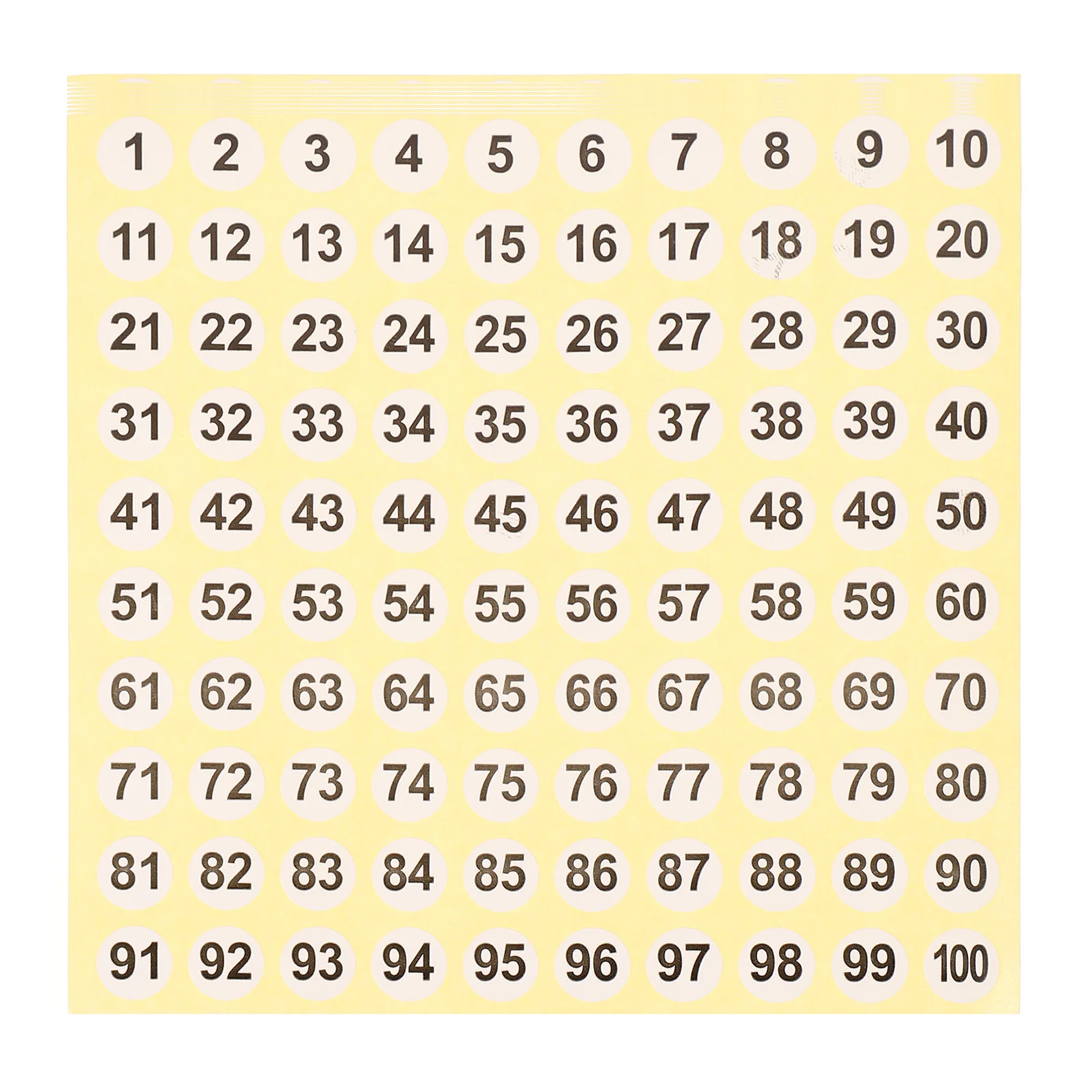 100Pcs Self-Adhesive Number Pasters PVC Material Clear Printing Practical for Envelopes Gift Wraps DIY
100Pcs Self-Adhesive Number Pasters PVC Material Clear Printing Practical for Envelopes Gift Wraps DIY