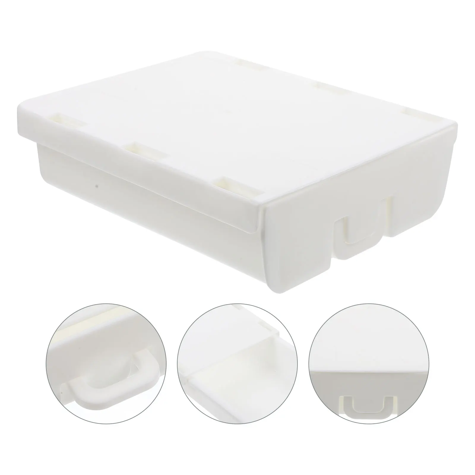 Large Capacity Drawer Design Desk Organizer Hidden Under Desk Storage Box Durable Plastic Stationery Jewelry Storage Solution No
Large Capacity Drawer Design Desk Organizer Hidden Under Desk Storage Box Durable Plastic Stationery Jewelry Storage Solution No