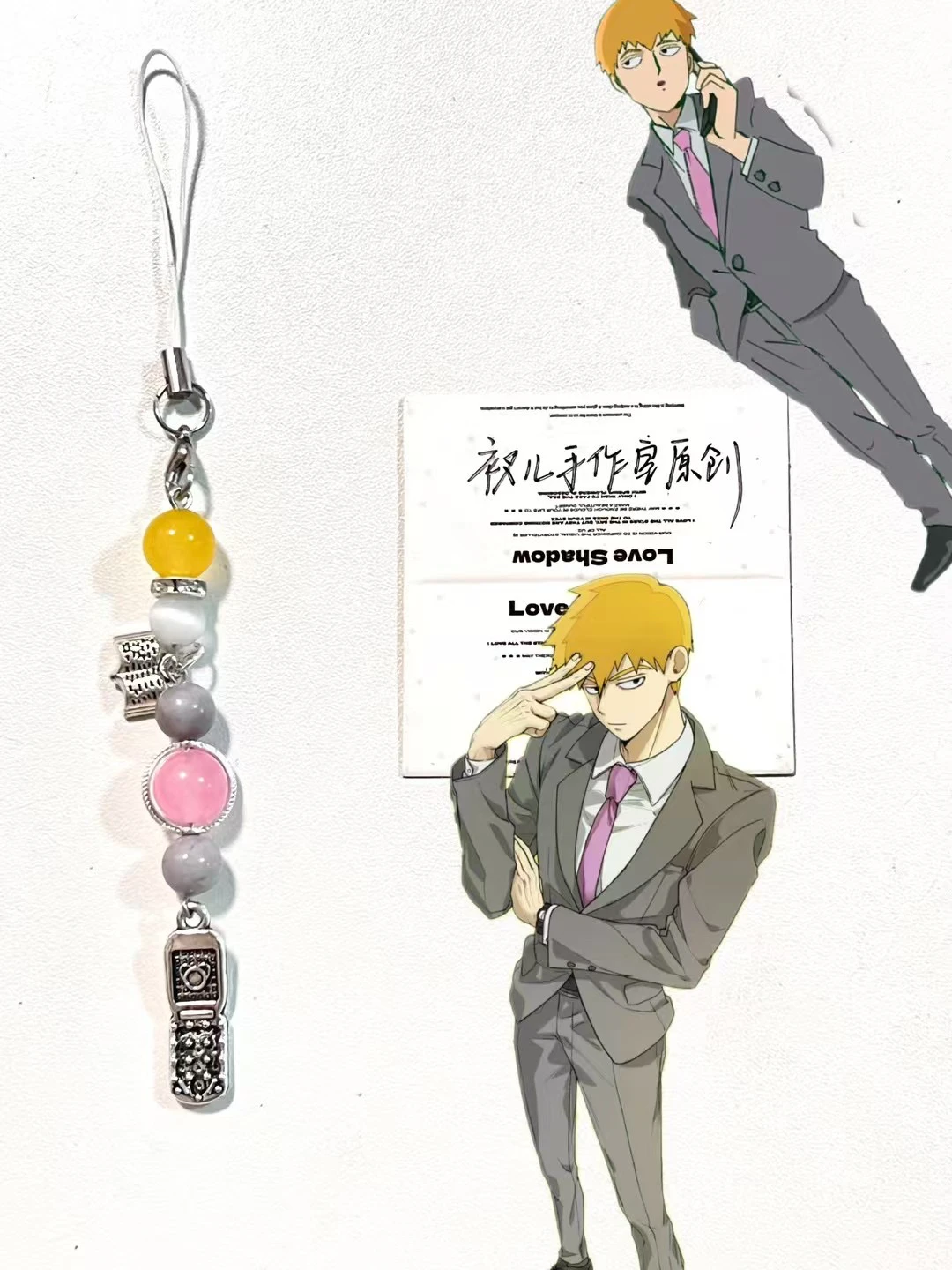 Аниме Mob Psycho 100 Mobu Saiko Hyaku Reigen Arataka Косплей висит падение мобильная цепочка кулон мультяшный ремешок для телефона подарок фанатам
Аниме Mob Psycho 100 Mobu Saiko Hyaku Reigen Arataka Косплей висит падение мобильная цепочка кулон мультяшный ремешок для телефона подарок фанатам