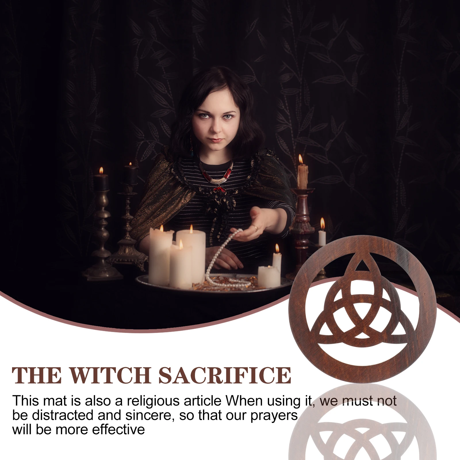 Christmas Decor Wooden Pentagram Ornaments Household Mystical Medieval Home Accessories
Christmas Decor Wooden Pentagram Ornaments Household Mystical Medieval Home Accessories