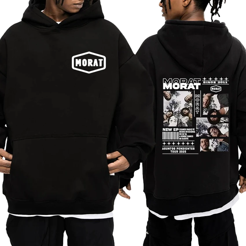 New in Morat Band world Tour 2025 Graphics printed Hoodies Unisex vintage hip hop streetwear Men women Fleece Casual pullovers 
New in Morat Band world Tour 2025 Graphics printed Hoodies Unisex vintage hip hop streetwear Men women Fleece Casual pullovers