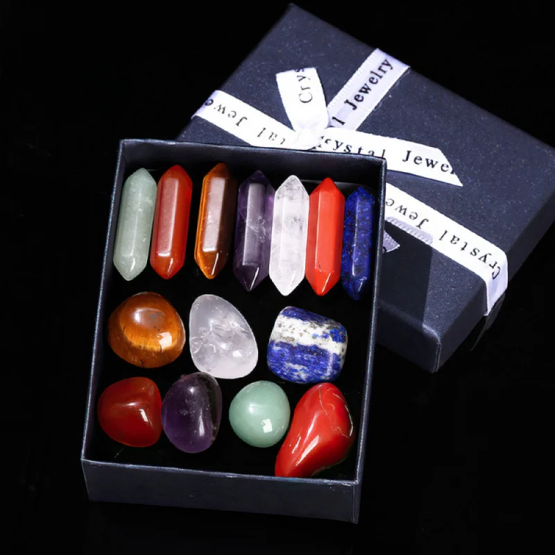 7/14pcs Set Natural Stone Seven Chakra Reiki Stone Crystal Mineral Decorative Gemstones Home Crafts For Meditation Bedroom Decor
7/14pcs Set Natural Stone Seven Chakra Reiki Stone Crystal Mineral Decorative Gemstones Home Crafts For Meditation Bedroom Decor