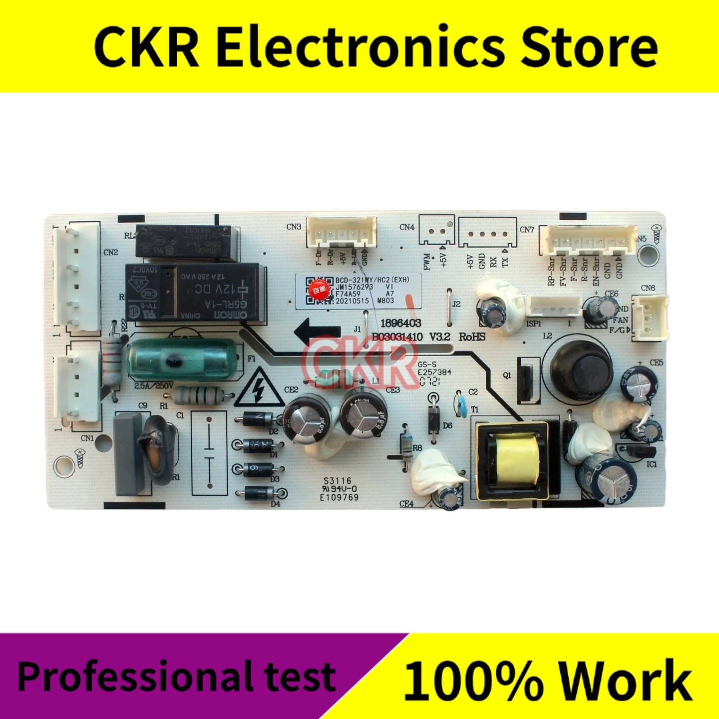 Плата управления для HISENS K1576293 BCD-321WY/HC2(EXH) CTTC-140X67-RS-PCB B03031410 V02 DCD-321WY
Плата управления для HISENS K1576293 BCD-321WY/HC2(EXH) CTTC-140X67-RS-PCB B03031410 V02 DCD-321WY