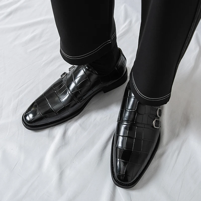 British Style Retro Men Business Office Elegant Leather Shoes Quality Low Cut Comfortable Breathable Travel Shoes Casual Loafers
British Style Retro Men Business Office Elegant Leather Shoes Quality Low Cut Comfortable Breathable Travel Shoes Casual Loafers