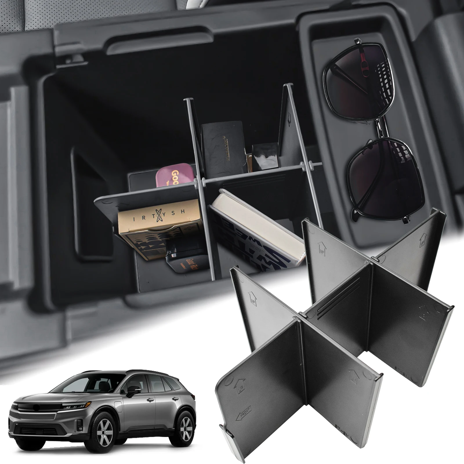 Sixthsmoy Center Console Dividers For Honda Prologue EV Acura ZDX 2024 Armrest Storage Organizer Dividers Interior Accessories
Sixthsmoy Center Console Dividers For Honda Prologue EV Acura ZDX 2024 Armrest Storage Organizer Dividers Interior Accessories