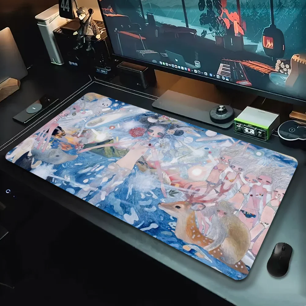 Aya T-Takano Art Mousepad Keyboard Mat Pads Gaming Desk Protector Laptops Large Cartoon Deskmat Mats Cute
Aya T-Takano Art Mousepad Keyboard Mat Pads Gaming Desk Protector Laptops Large Cartoon Deskmat Mats Cute