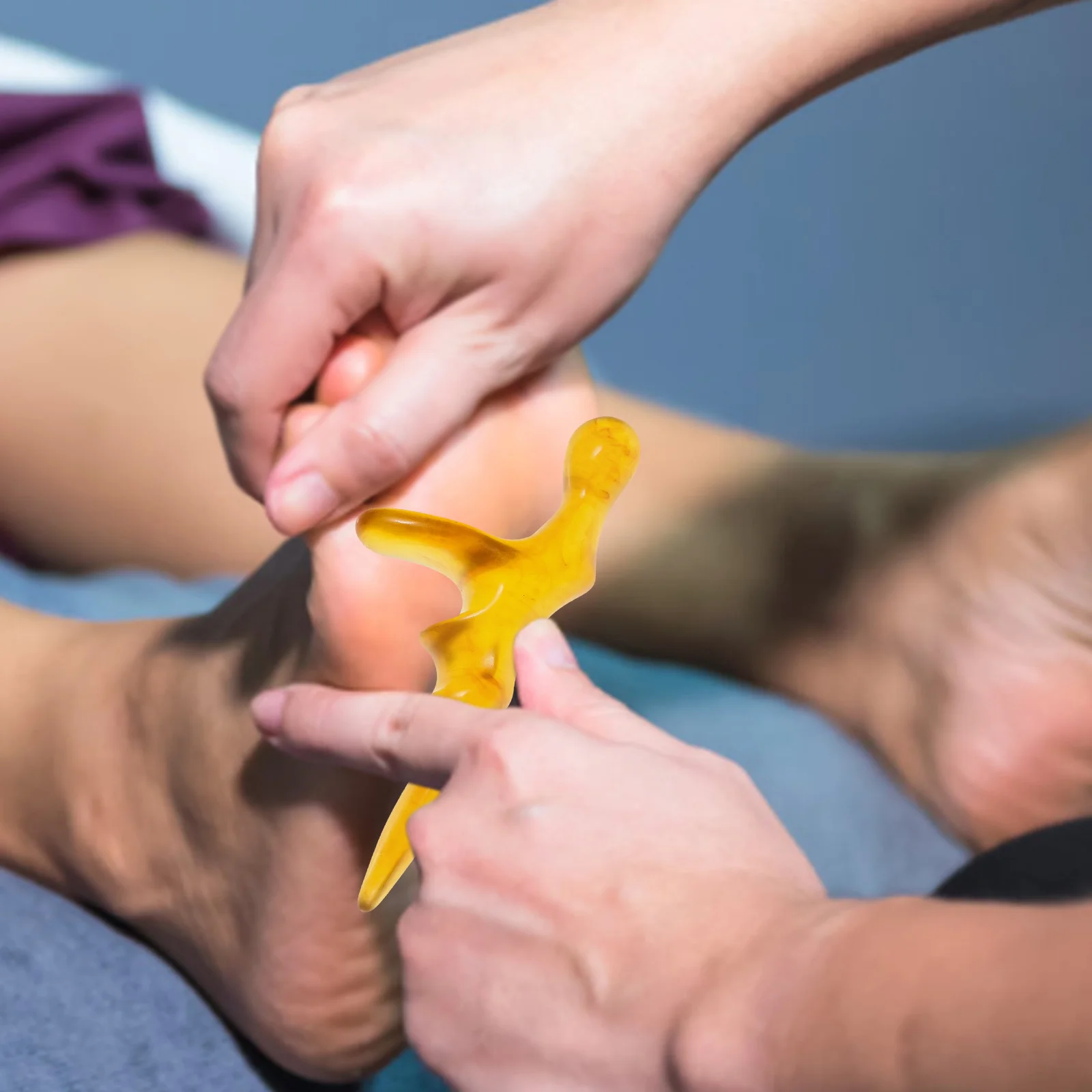 Foot Reflexology Massager Light Brown Ergonomic Design for Targeted Acupressure Relief on Feet Legs Calves Hands Neck Back Body
Foot Reflexology Massager Light Brown Ergonomic Design for Targeted Acupressure Relief on Feet Legs Calves Hands Neck Back Body